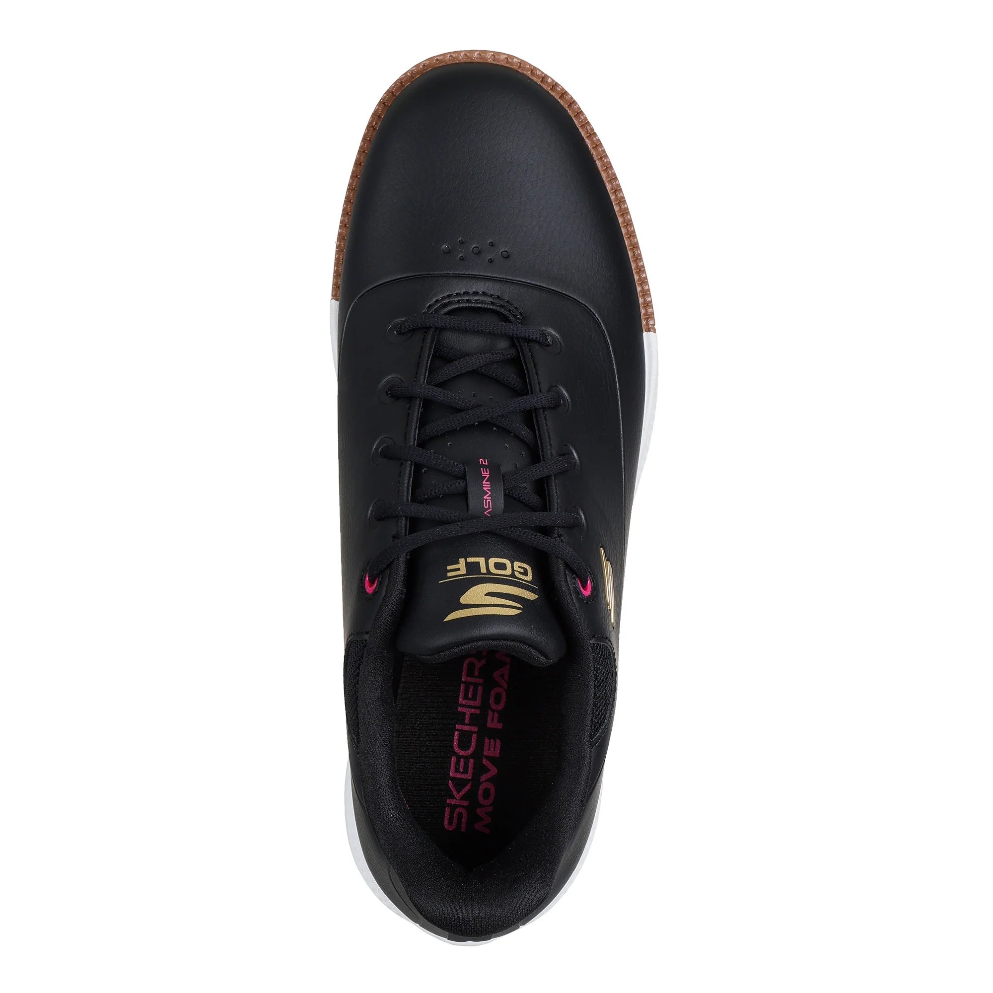 Skechers Women's Go Golf Jasmine 2 Spiked Golf Shoes - Black & Pink - Image 4