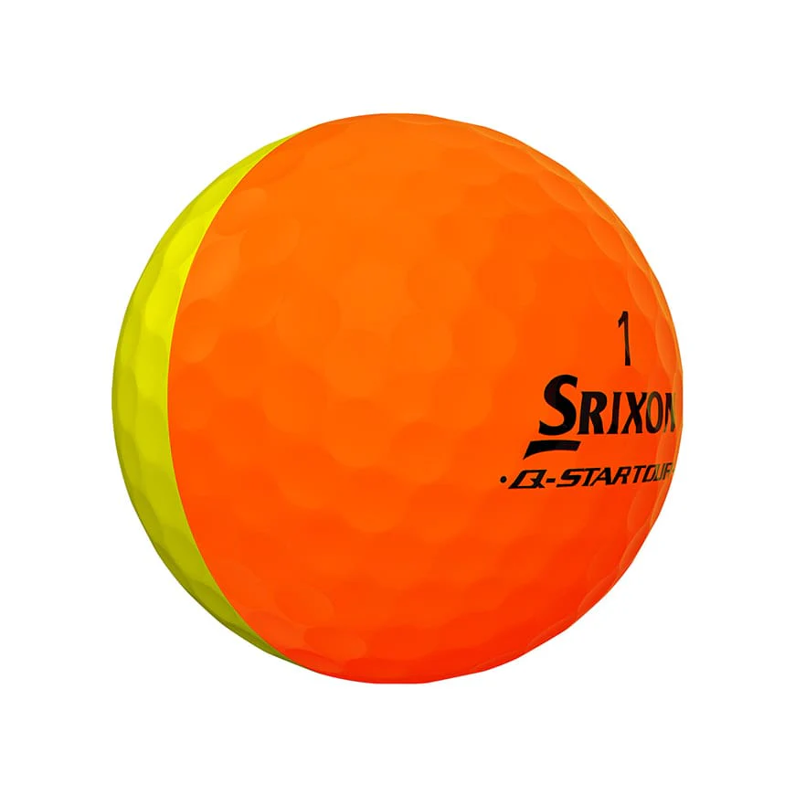 Srixon Q-Star Divide Golf Balls (Yellow & Orange) - Image 5