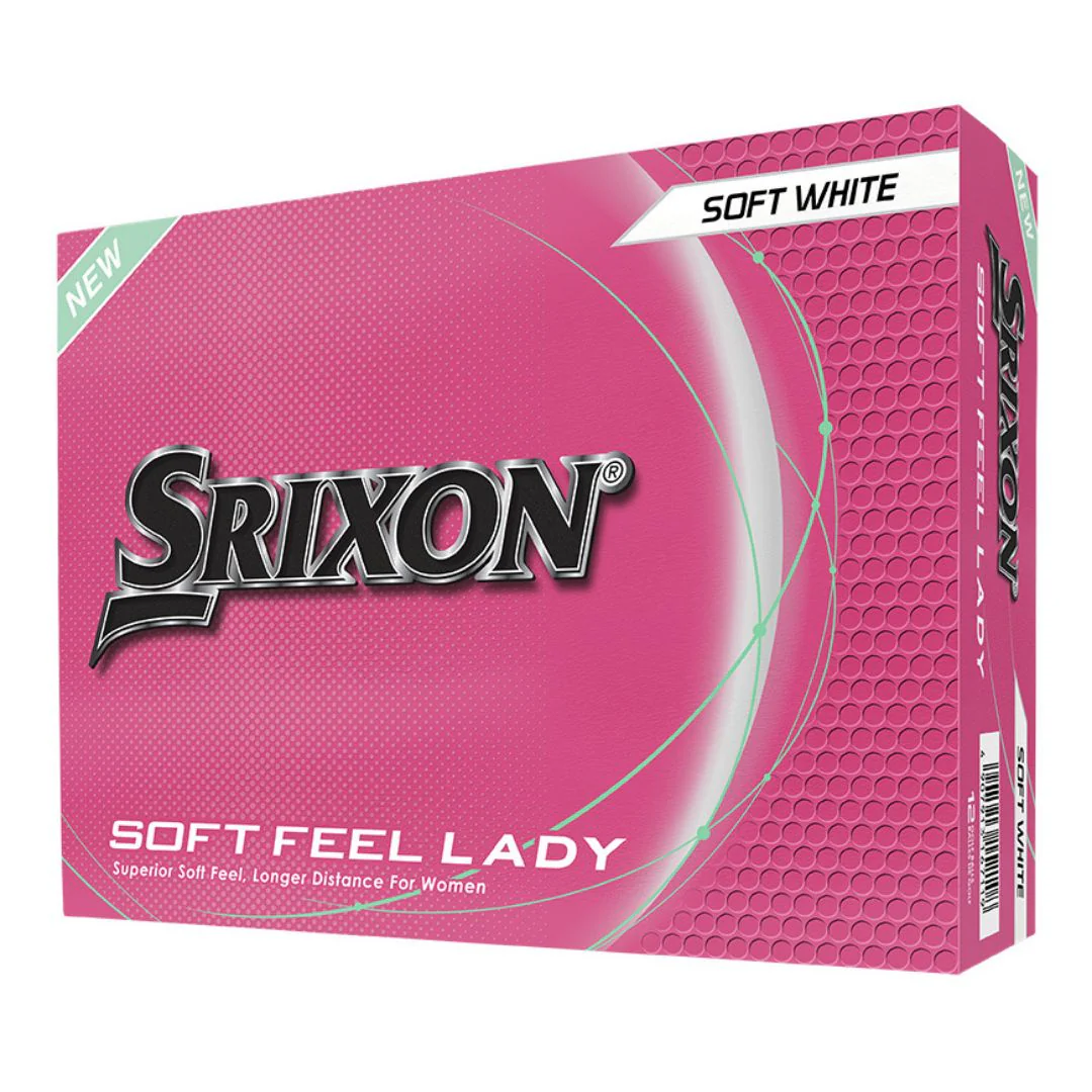 Srixon Soft Feel Lady Golf Balls 2025 (White)