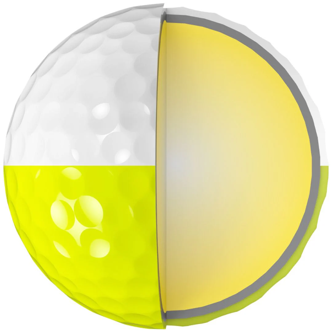 Srixon Z-Star Divide Golf Balls (White & Yellow) - Image 2