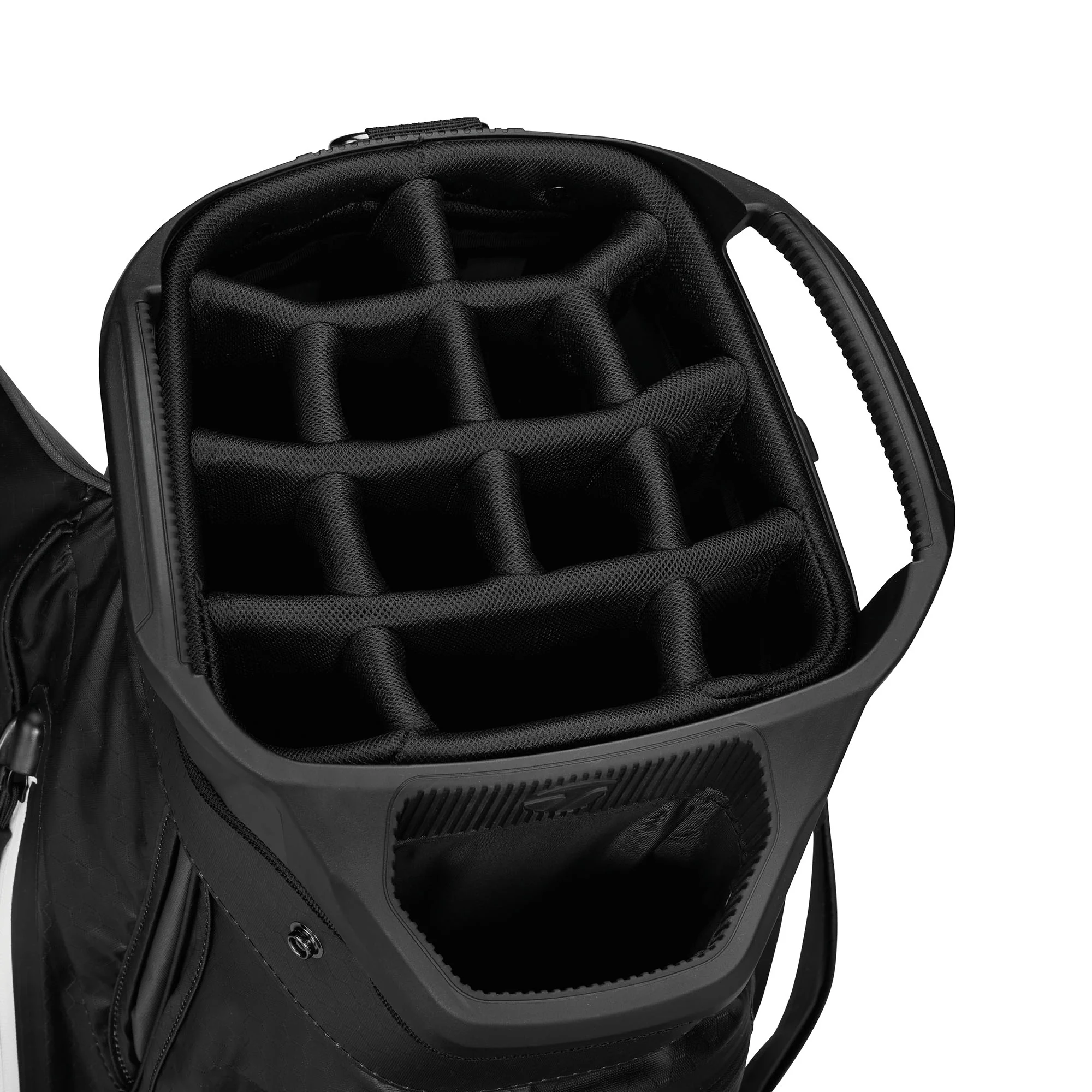 Taylormade StormDry Waterproof Golf Cart Bag - Grey & Black - Image 4