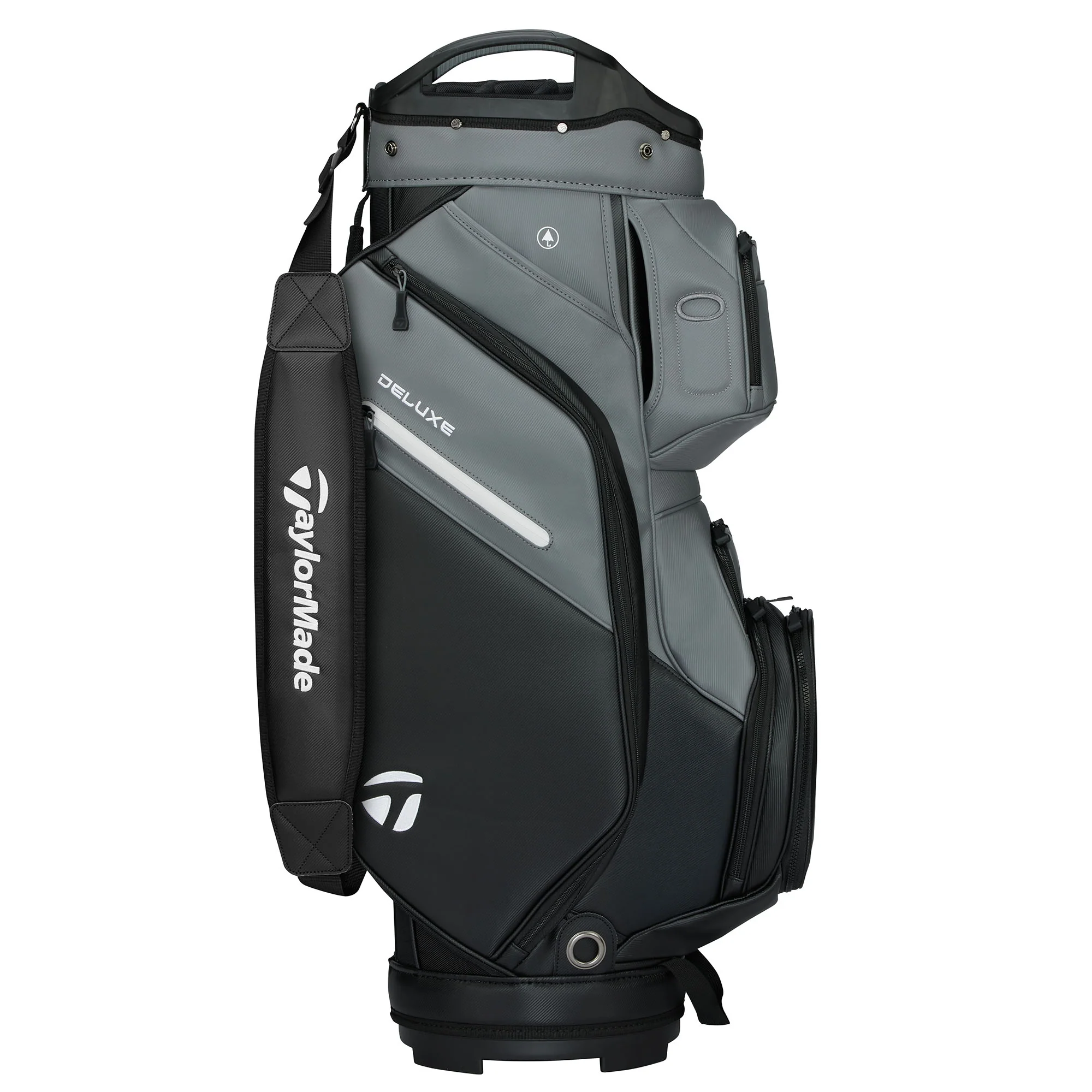 Taylormade Deluxe Cart Bag - Black & Grey - Image 3