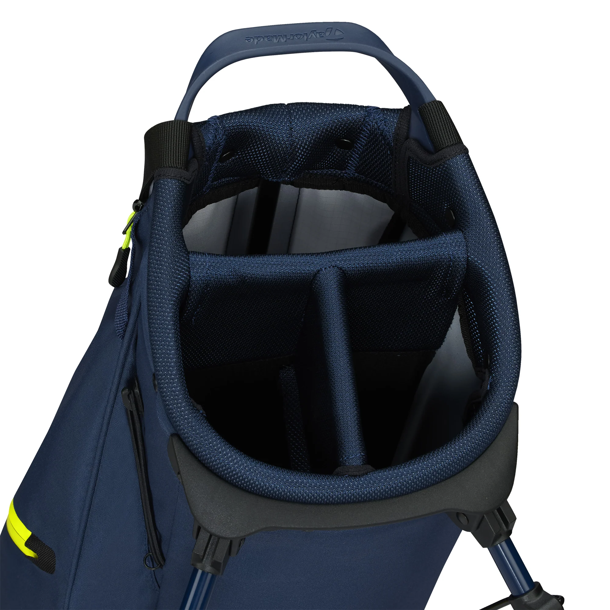 Taylormade Flextech Carry Golf Stand Bag - Navy, White & Lime - Image 4
