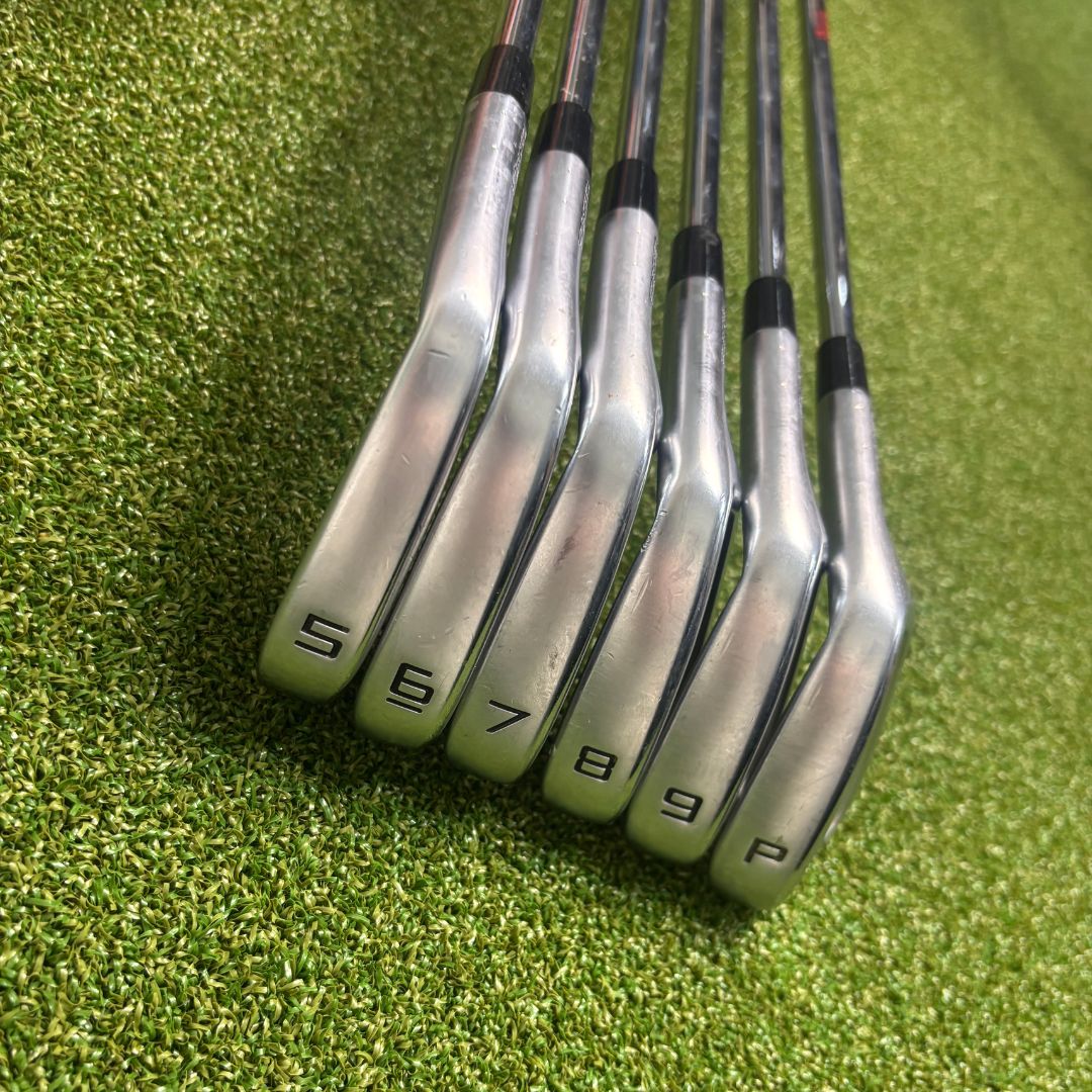 Taylormade P7MC Irons – 5-PW – N.S. Pro Modus 120g Extra Stiff – MCC Black/White Grips - Image 3