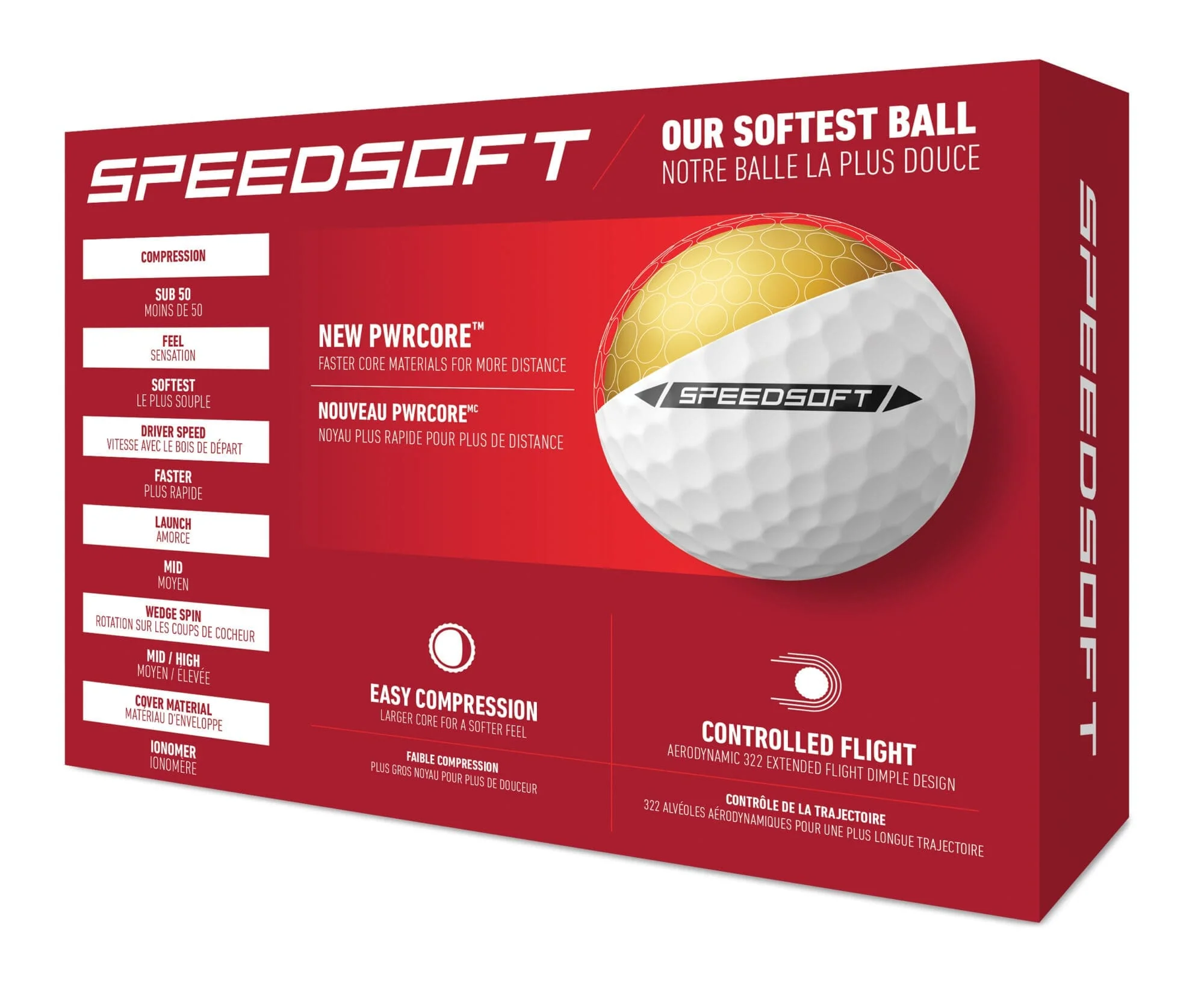 Taylormade SpeedSoft Golf Balls White - Image 5