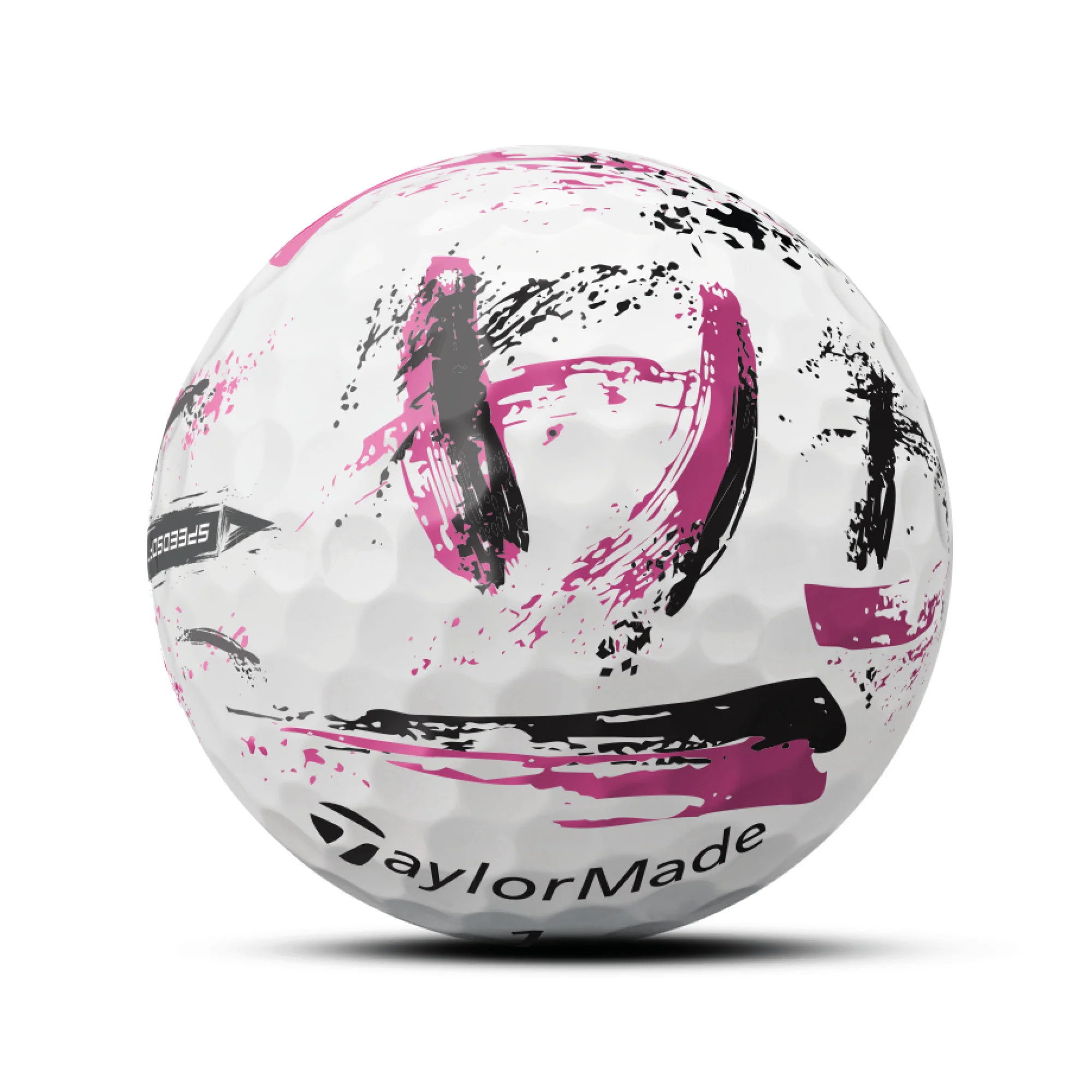TaylorMade SpeedSoft Ink Golf Balls - Pink - Image 5