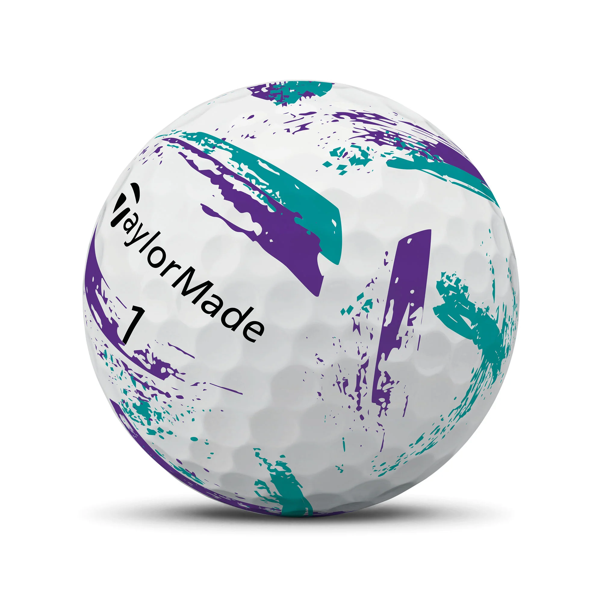 TaylorMade SpeedSoft Ink Golf Balls - Purple - Image 4