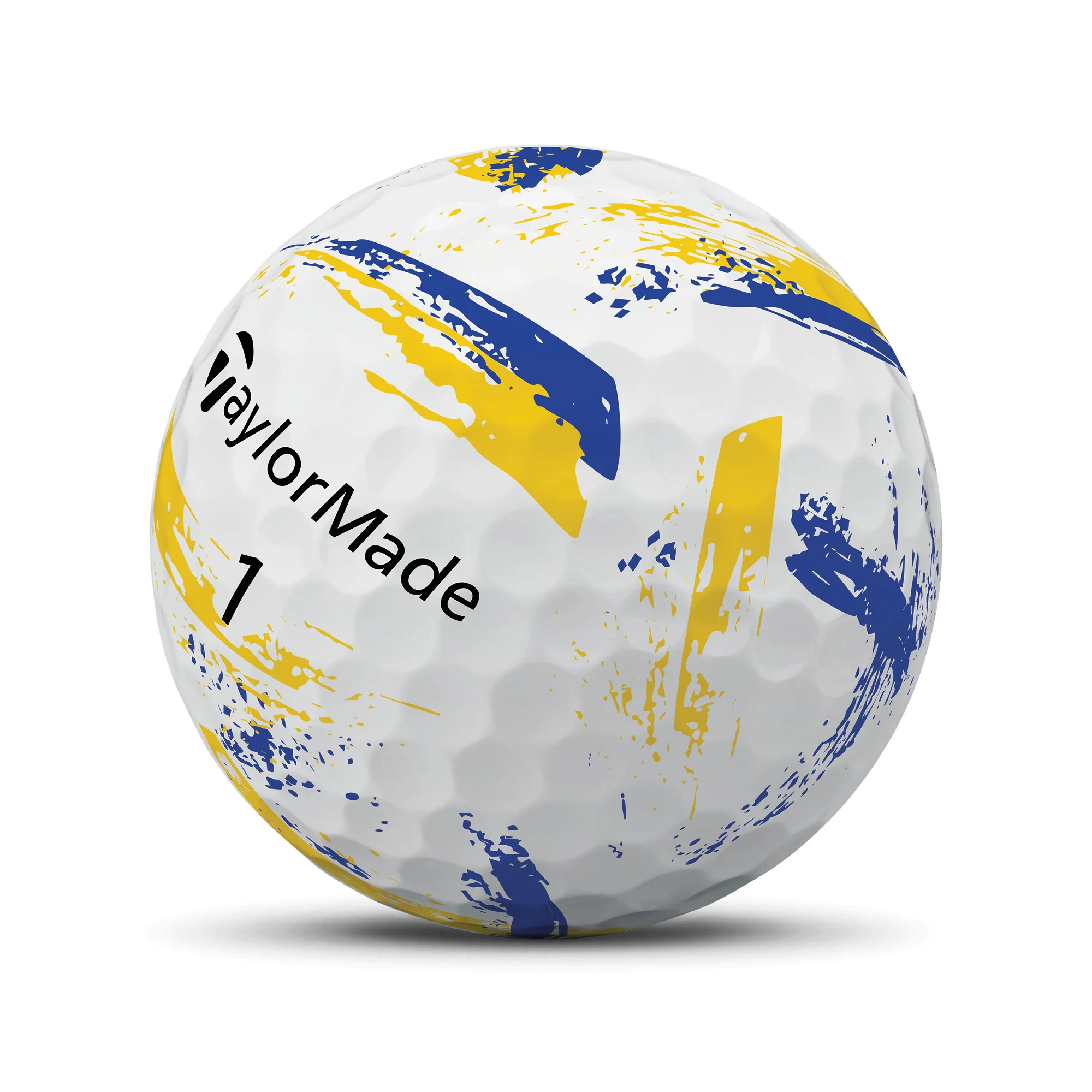 TaylorMade SpeedSoft Ink Golf Balls - Yellow - Image 4