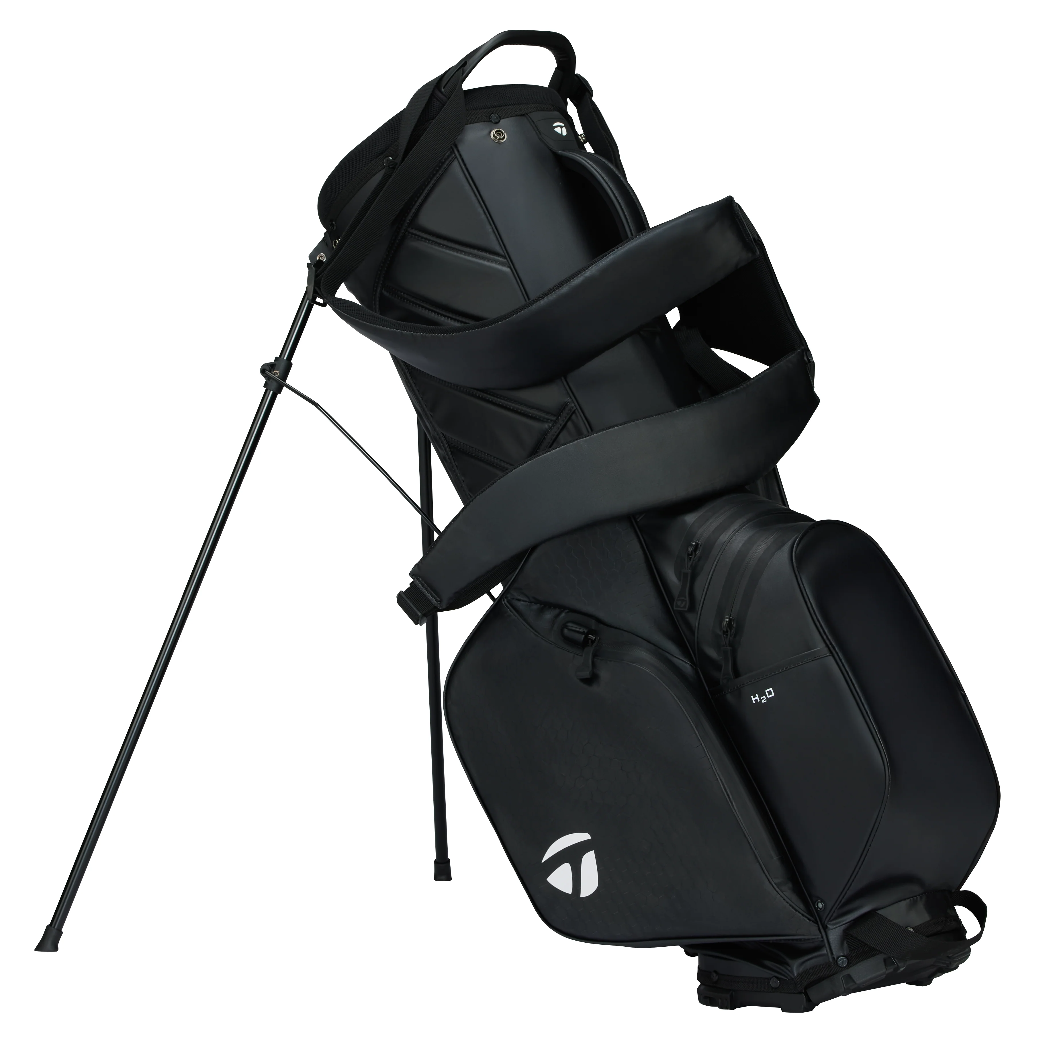 Taylormade StormDry Waterproof Golf Stand Bag - Black - Image 2