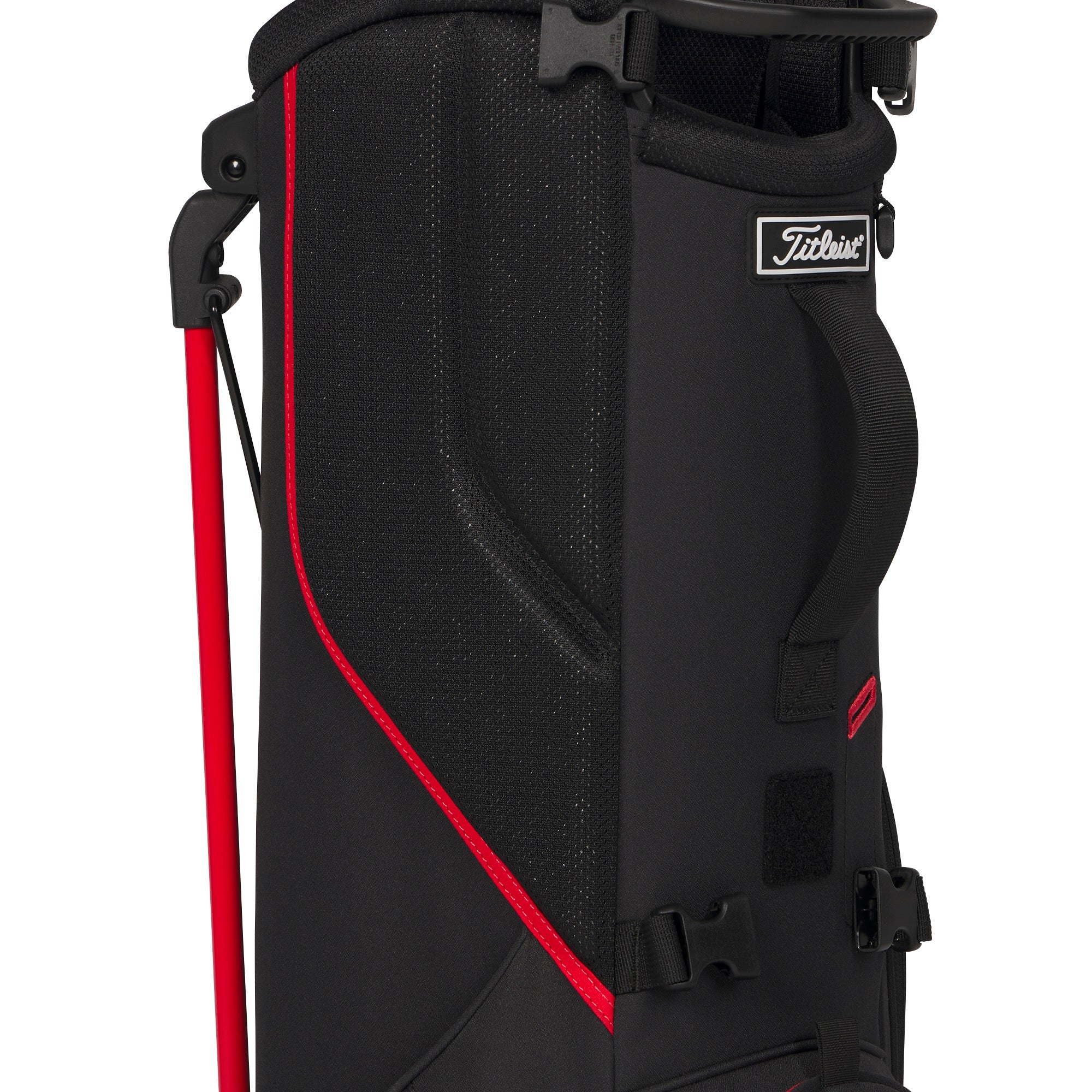 Titleist Players S4 Golf Stand Bag - Black, Red & White - Image 6