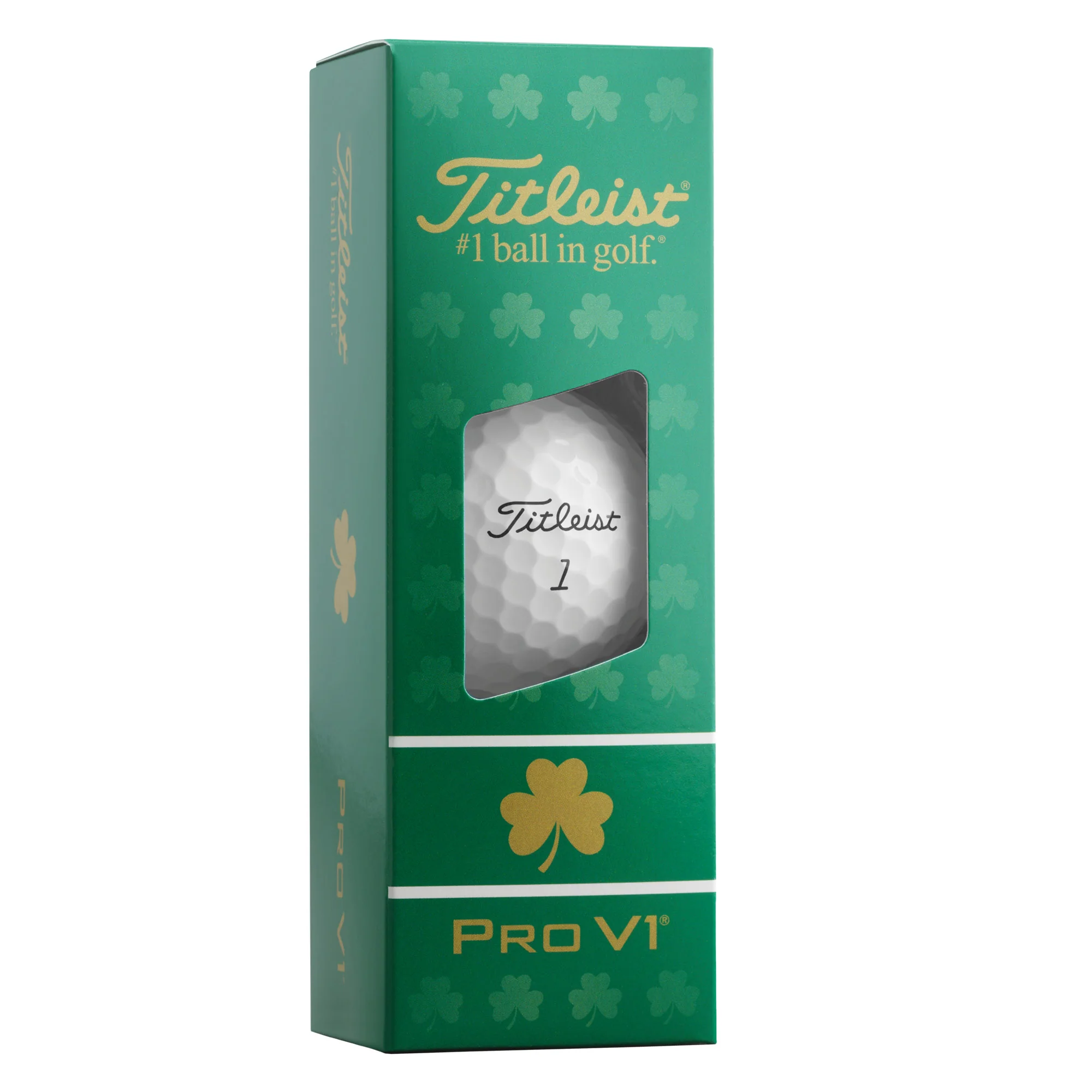 Titleist Pro V1 Golf Balls - Shamrock Edition - Image 2