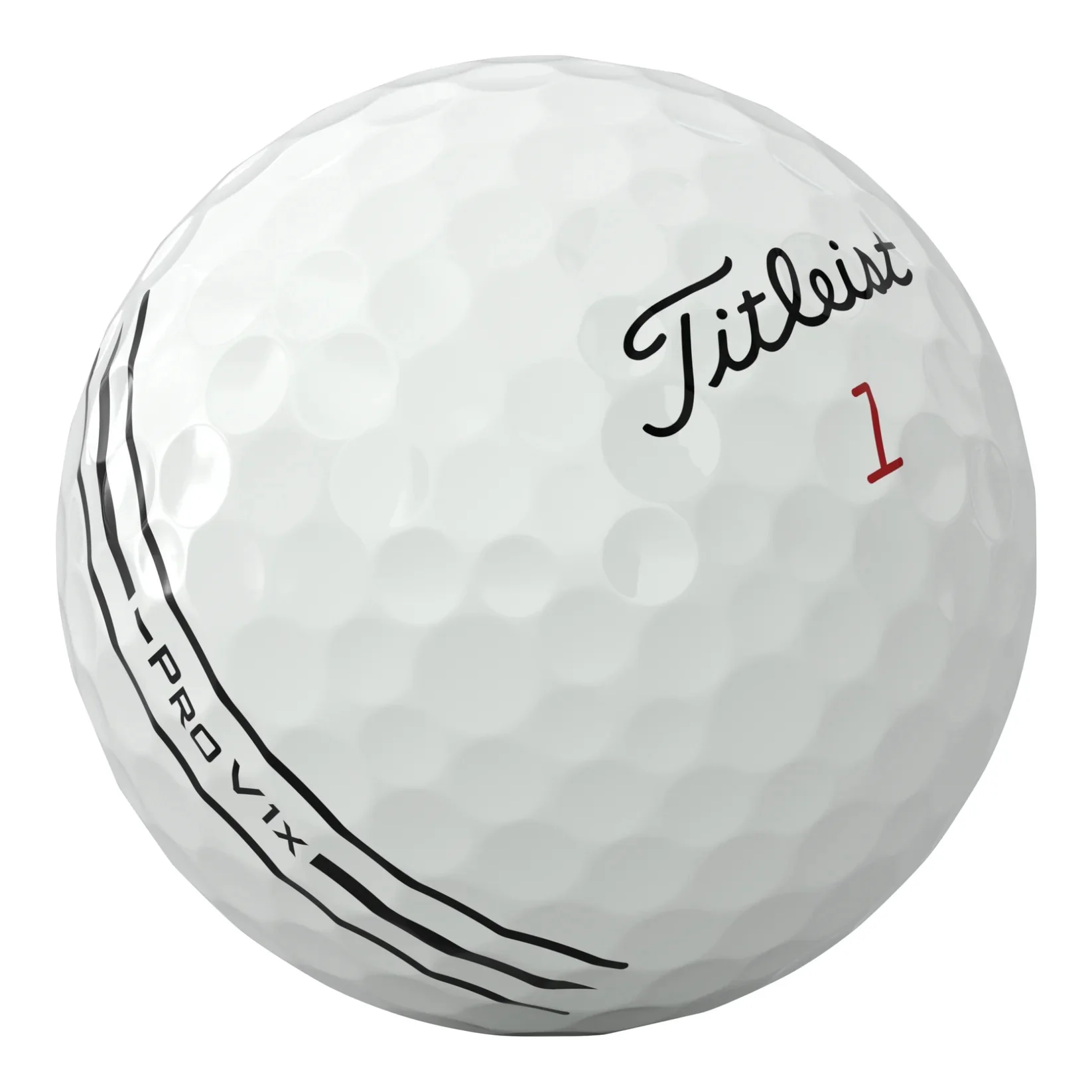 Titleist Pro V1x Left Dash Golf Balls 2026 - AIM Black Line - Image 3