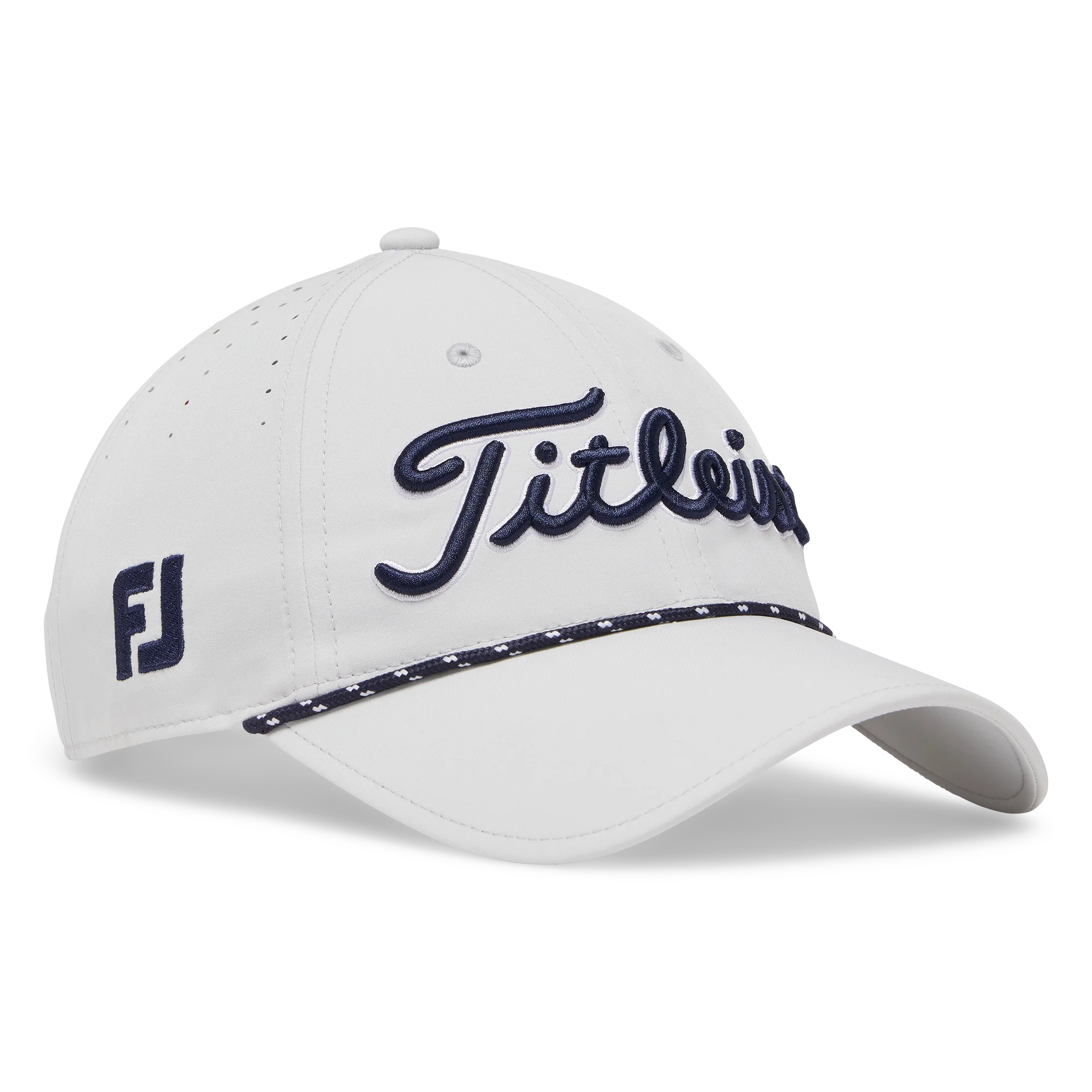 Titleist Tour Breezer Golf Cap - Marble, Navy & White - Image 2