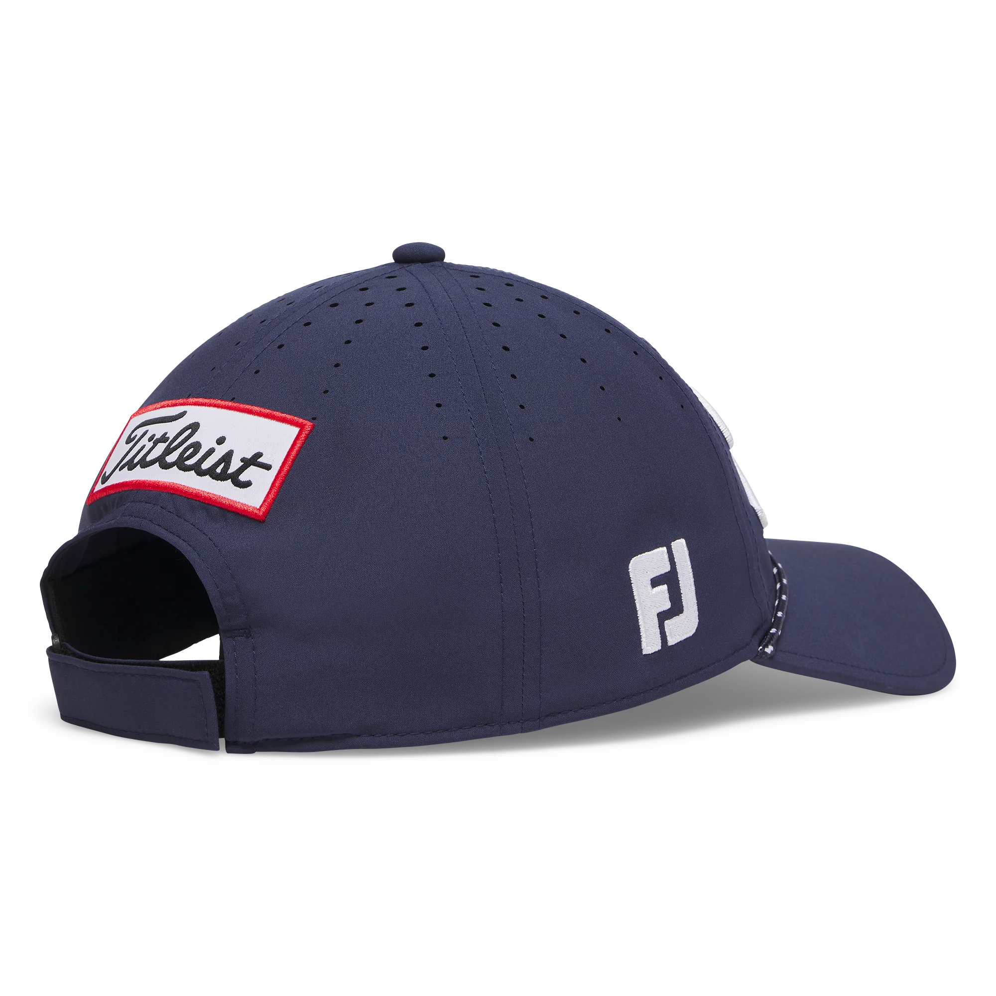 Titleist Tour Breezer Golf Cap - Navy & White - Image 4