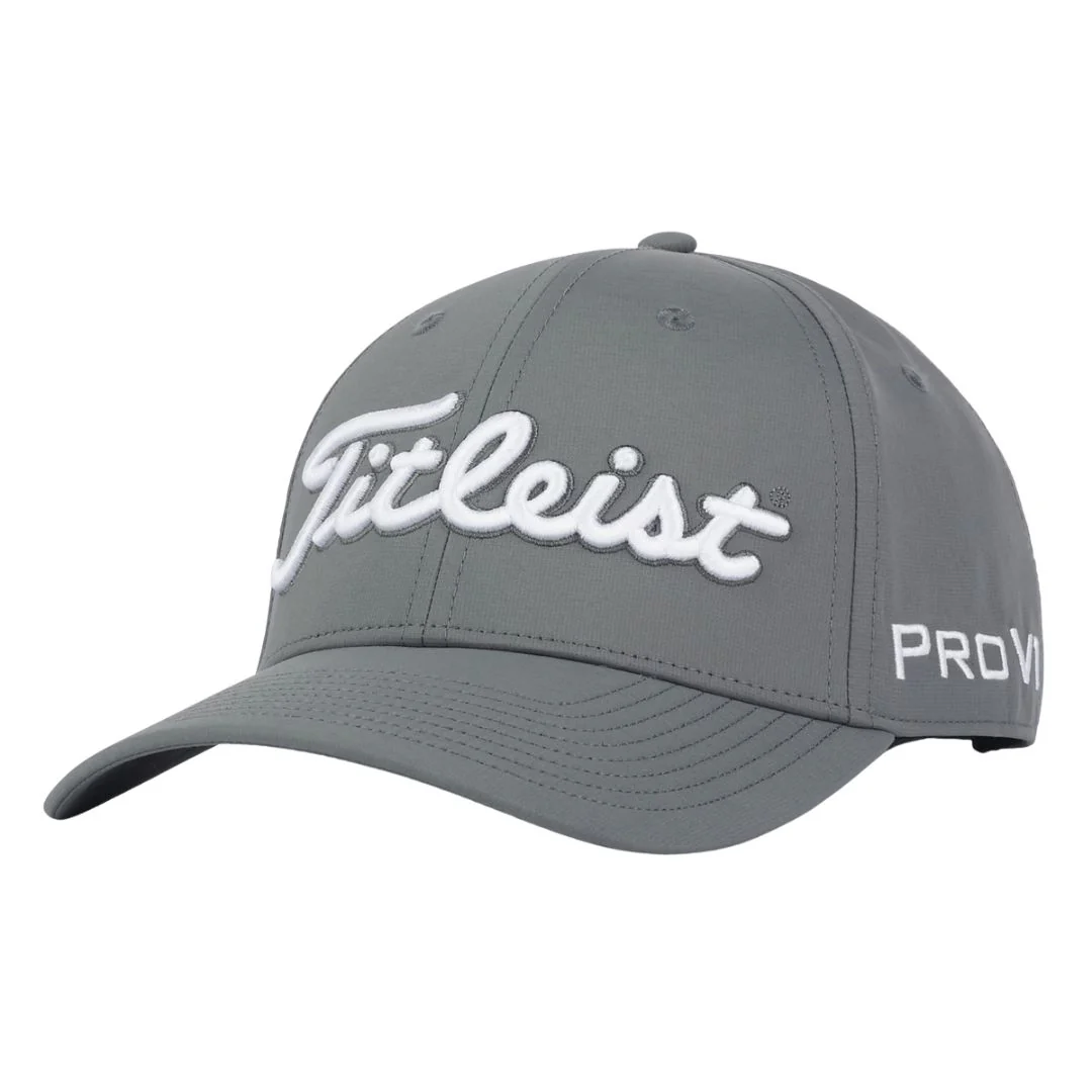 Titleist Tour Performance Golf Cap - Charcoal & White