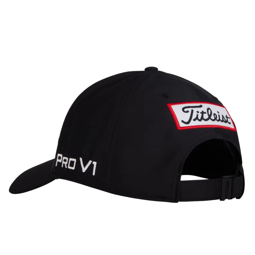 Titleist Tour Performance Golf Cap - Black & White - Image 3