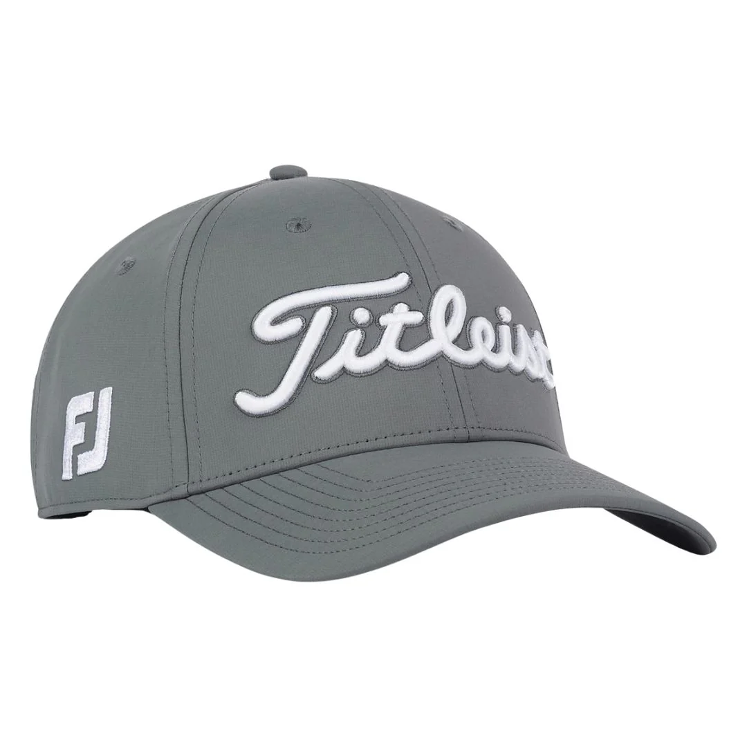 Titleist Tour Performance Golf Cap - Charcoal & White - Image 2