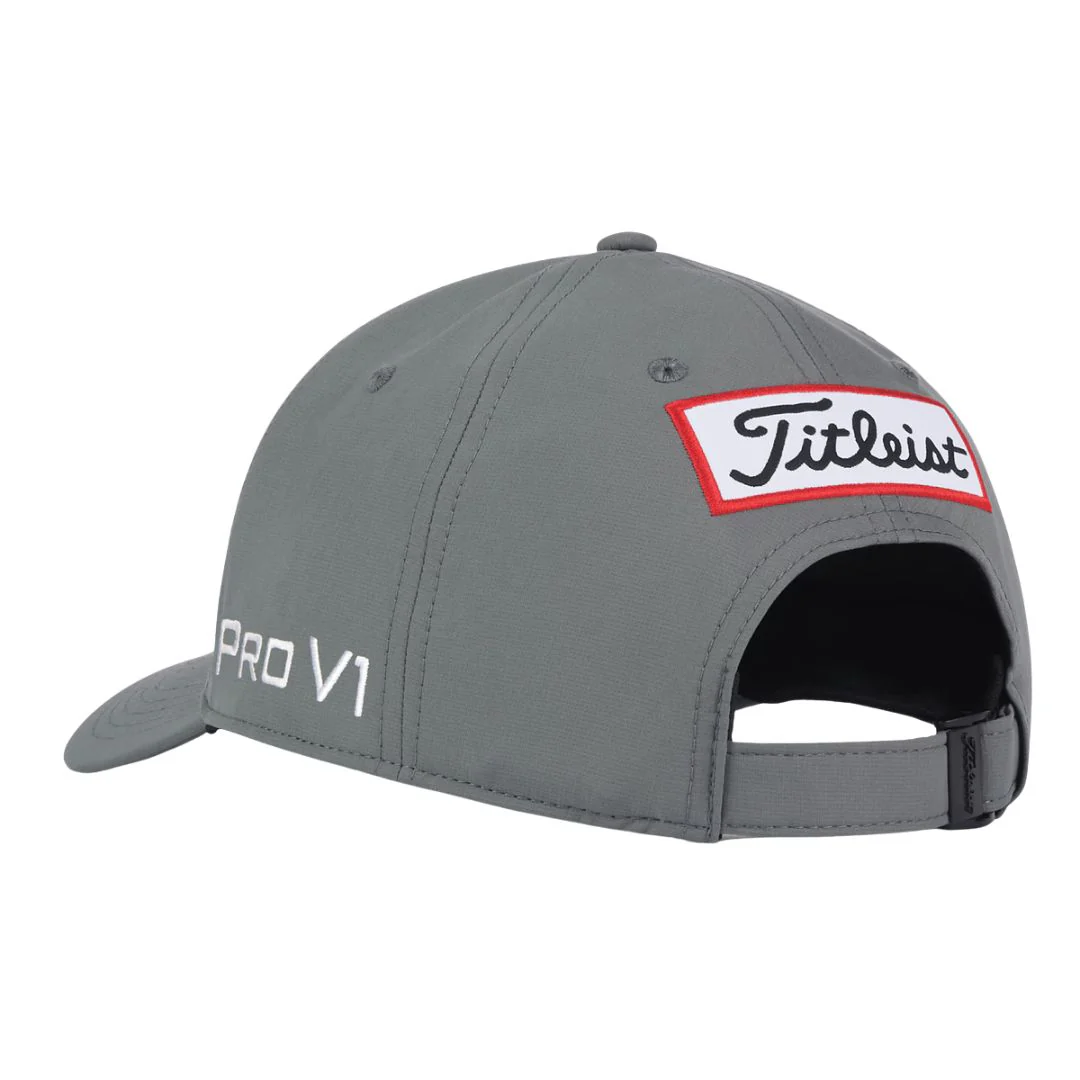 Titleist Tour Performance Golf Cap - Charcoal & White - Image 3
