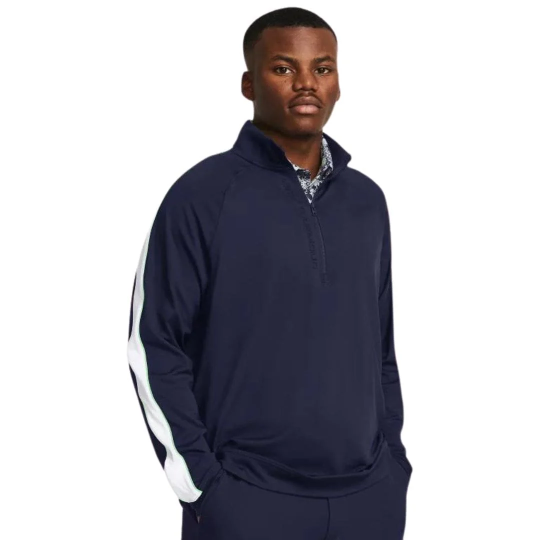 Under Armour Storm Midlayer ½ Zip (Midnight Navy) - Image 4