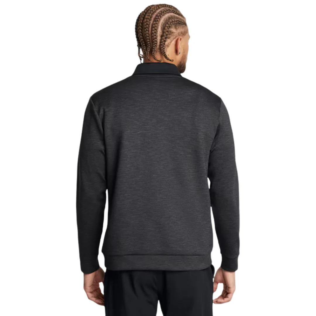 Under Armour Drive Crewneck Pullover - Black & Anthracite - Image 4
