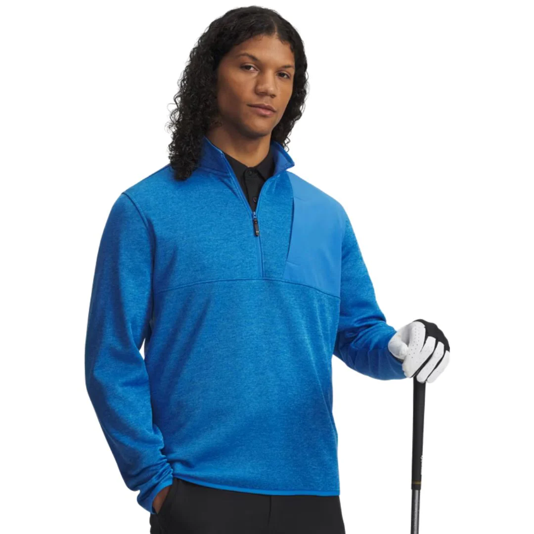 Under Armour Drive Sweater Fleece - Blue Atlantis & Viral Blue