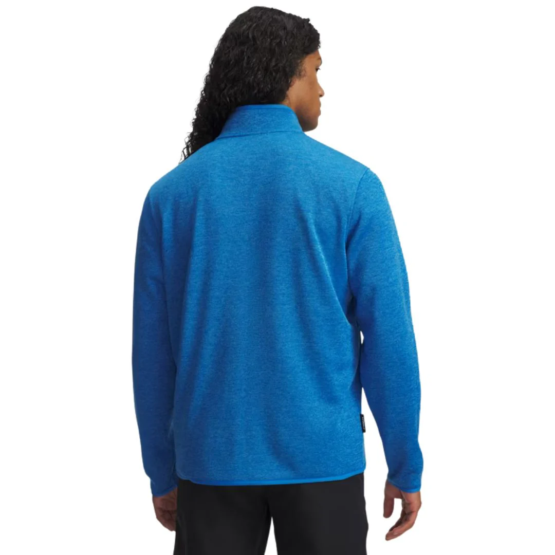 Under Armour Drive Sweater Fleece - Blue Atlantis & Viral Blue - Image 2