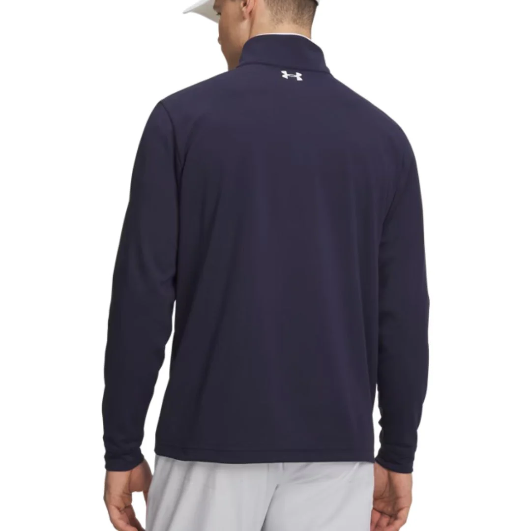 Under Armour Matchplay 1/4 Zip Pullover - Navy - Image 2