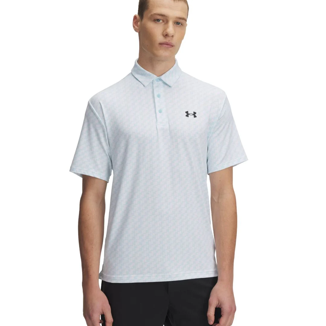 Under Armour Playoff 3.0 Printed Digi Golf Polo Shirt - Image 3