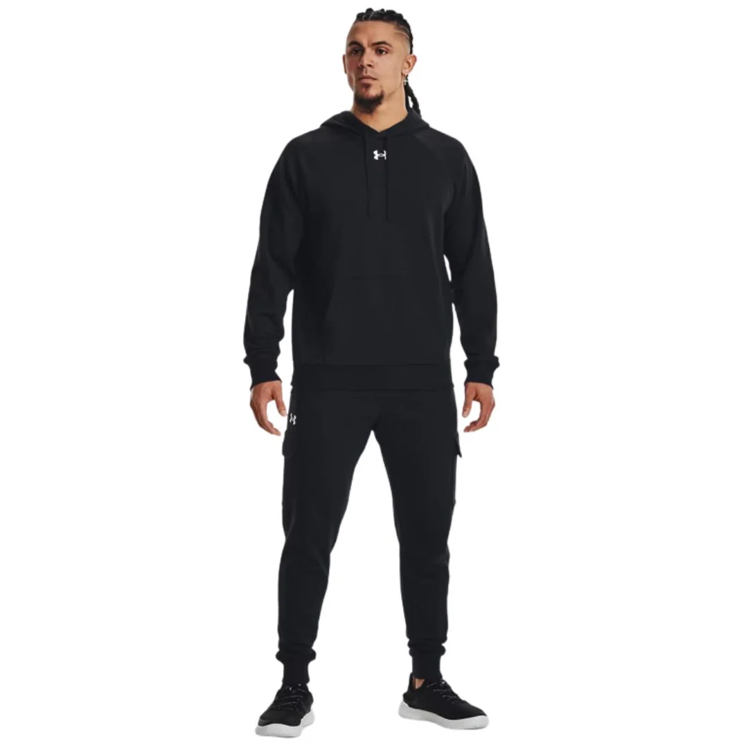 Under Armour Rival Fleece Hoodie - Black - Image 5