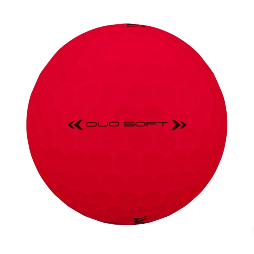 Wilson Duo Soft Golf Balls (Red) - Image 2