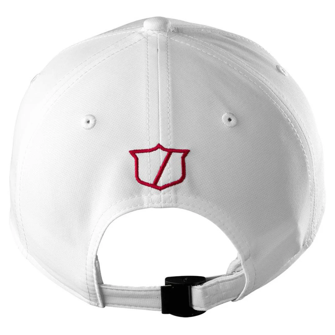 Wilson Staff Tour Golf Cap - White & Red - Image 3