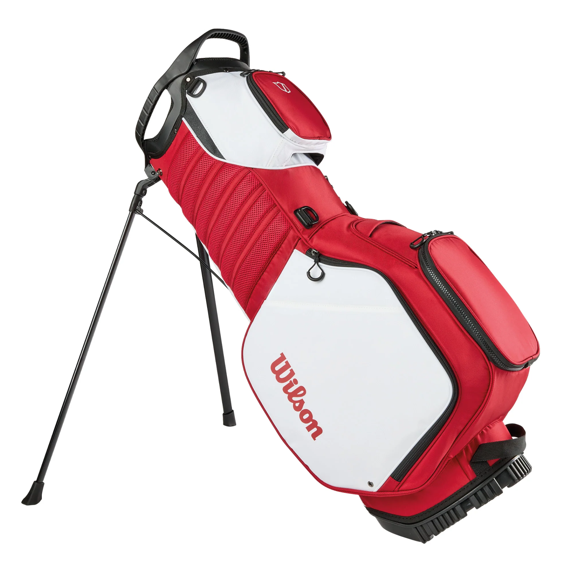 Wilson Talus 5 Golf Stand Bag - Staff Red - Image 2