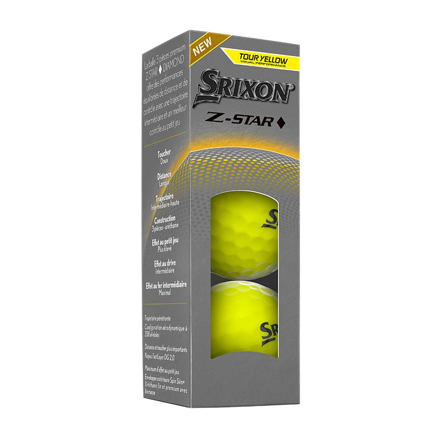 Srixon Z-Star Diamond Golf Balls 2025 (Yellow) - Image 2